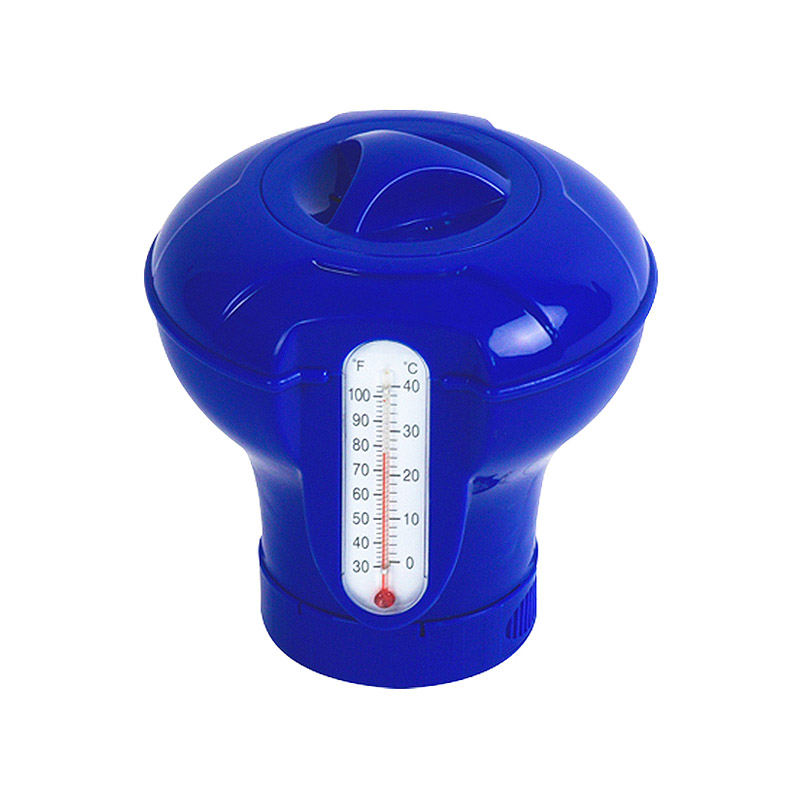 1515 7” kemisk dispenser för 3” tabletter med termometer